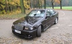 25 899 р. Передний бампер CSR Mercedes-Benz C-Class W202 дорестайлинг седан (1993-1997)  с доставкой в г. Керчь. Увеличить фотографию 2