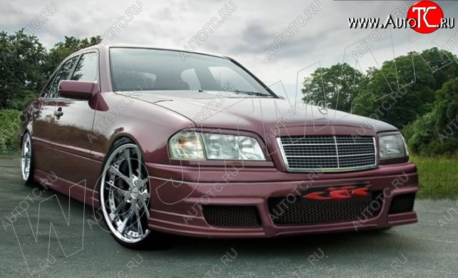 25 899 р. Передний бампер R1 Mercedes-Benz C-Class W202 дорестайлинг седан (1993-1997)  с доставкой в г. Керчь