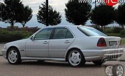 11 399 р. Задний бампер AMG Mercedes-Benz C-Class W202 дорестайлинг седан (1993-1997) (Неокрашенный)  с доставкой в г. Керчь. Увеличить фотографию 2