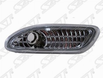 Левый указатель поворота в бампер SAT (хрусталь) Mercedes-Benz C-Class  W203 (2000-2004) дорестайлинг седан