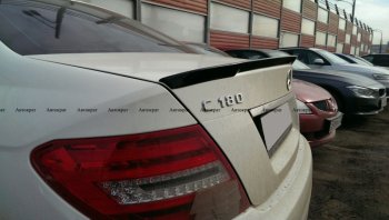 Лип спойлер АВТОКРАТ Mercedes-Benz C-Class  W204 (2007-2015) дорестайлинг седан, рестайлинг седан
