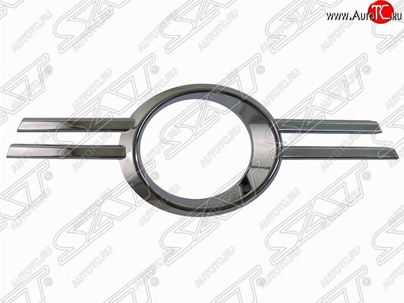 579 р. Левая оправа противотуманной фары SAT  Mercedes-Benz C-Class  W204 (2007-2011) дорестайлинг седан  с доставкой в г. Керчь