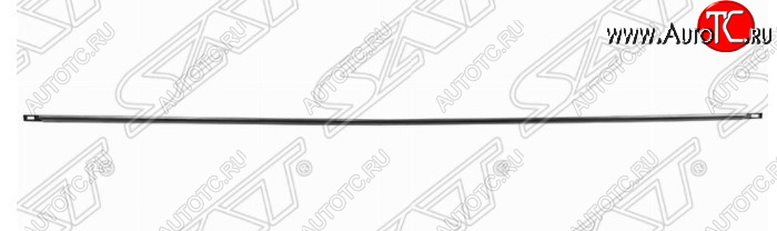 1 459 р. Молдинг заднего бампера SAT (хром)  Mercedes-Benz C-Class  W204 (2007-2011) дорестайлинг седан  с доставкой в г. Керчь
