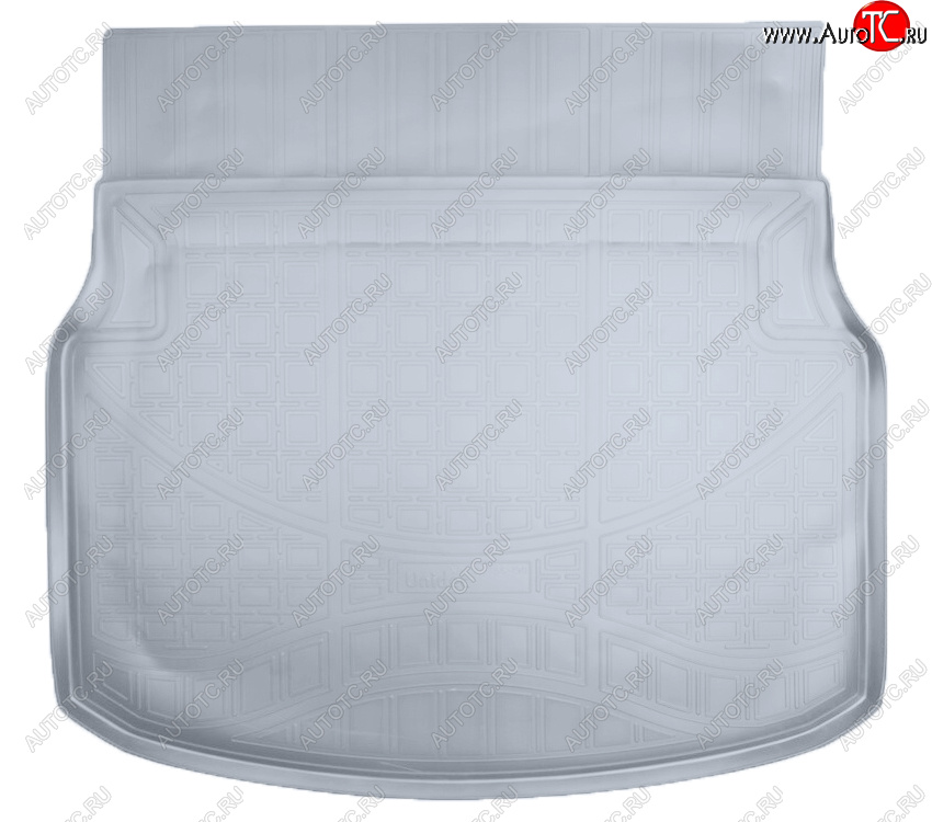 2 399 р. Коврик багажника Norplast Unidec  Mercedes-Benz C-Class  W204 (2007-2015) дорестайлинг седан, рестайлинг седан (Цвет: серый)  с доставкой в г. Керчь