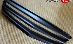 8 149 р. Радиаторная решётка Brabus Bullit Mercedes-Benz C-Class W204 дорестайлинг седан (2007-2011) (Неокрашенная)  с доставкой в г. Керчь. Увеличить фотографию 4