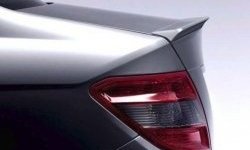 4 499 р. Лип спойлер AMG Style Mercedes-Benz C-Class W204 дорестайлинг седан (2007-2011) (Неокрашенный)  с доставкой в г. Керчь. Увеличить фотографию 2