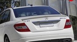 2 269 р. Лип спойлер M-VRS Mercedes-Benz C-Class W204 дорестайлинг седан (2007-2011) (Неокрашенный)  с доставкой в г. Керчь. Увеличить фотографию 2