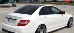 2 269 р. Лип спойлер M-VRS Mercedes-Benz C-Class W204 дорестайлинг седан (2007-2011) (Неокрашенный)  с доставкой в г. Керчь. Увеличить фотографию 3