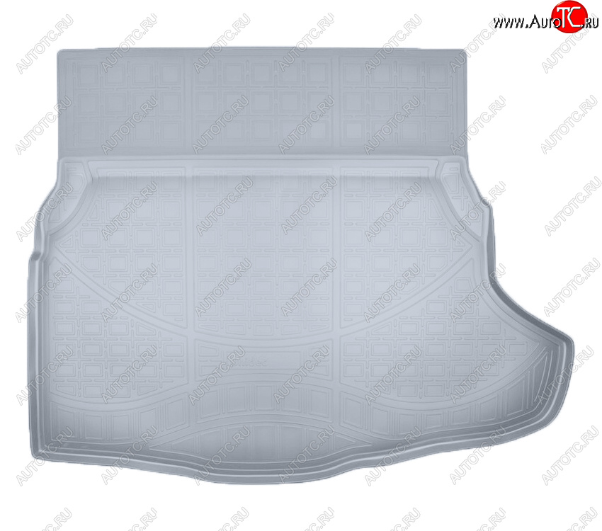 2 399 р. Коврик багажника Norplast Unidec  Mercedes-Benz C-Class  W205 (2015-2025) дорестайлинг седан, рестайлинг седан (Цвет: серый)  с доставкой в г. Керчь