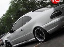 15 699 р. Комплект облегчённых пластиковых передних крыльев Prior Design Mercedes-Benz CLK class W208 (1997-2002) (Неокрашенные)  с доставкой в г. Керчь. Увеличить фотографию 2