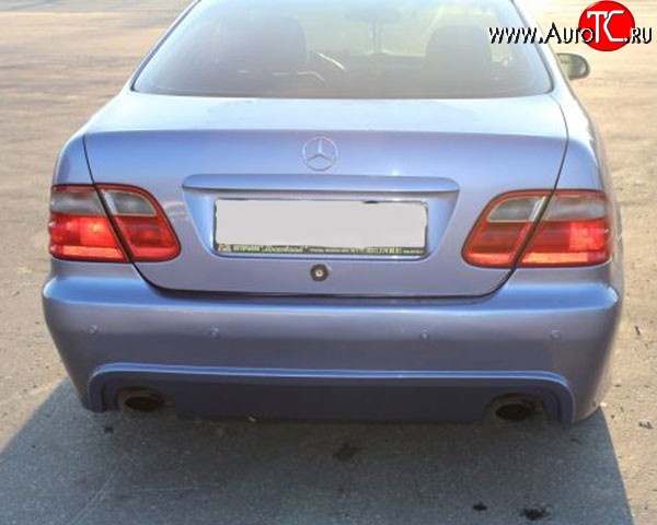 13 649 р. Задний бампер M-VRS на Mercedes-Benz CLK class W208 (1997-2002) (Неокрашенный)  с доставкой в г. Керчь