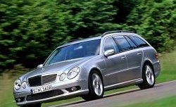 55 929 р. Передний бампер Lorinzer Mercedes-Benz E-Class W211 дорестайлинг седан (2002-2006)  с доставкой в г. Керчь. Увеличить фотографию 2