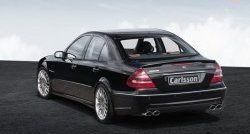 9 799 р. Пороги накладки Carlsson Mercedes-Benz E-Class W211 дорестайлинг седан (2002-2006) (Неокрашенные)  с доставкой в г. Керчь. Увеличить фотографию 4