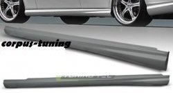 7 849 р. Пороги накладки CT Mercedes-Benz E-Class W211 дорестайлинг седан (2002-2006) (Неокрашенные)  с доставкой в г. Керчь. Увеличить фотографию 2
