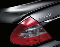 4 849 р. Лип спойлер BRABUS Mercedes-Benz E-Class W211 дорестайлинг седан (2002-2006) (Неокрашенный)  с доставкой в г. Керчь. Увеличить фотографию 3
