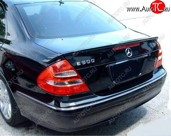 4 849 р. Лип спойлер BRABUS Mercedes-Benz E-Class W211 дорестайлинг седан (2002-2006) (Неокрашенный)  с доставкой в г. Керчь