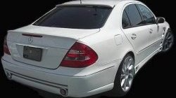 5 309 р. Лип спойлер Lorinzer Mercedes-Benz E-Class W211 дорестайлинг седан (2002-2006) (Неокрашенный)  с доставкой в г. Керчь. Увеличить фотографию 2