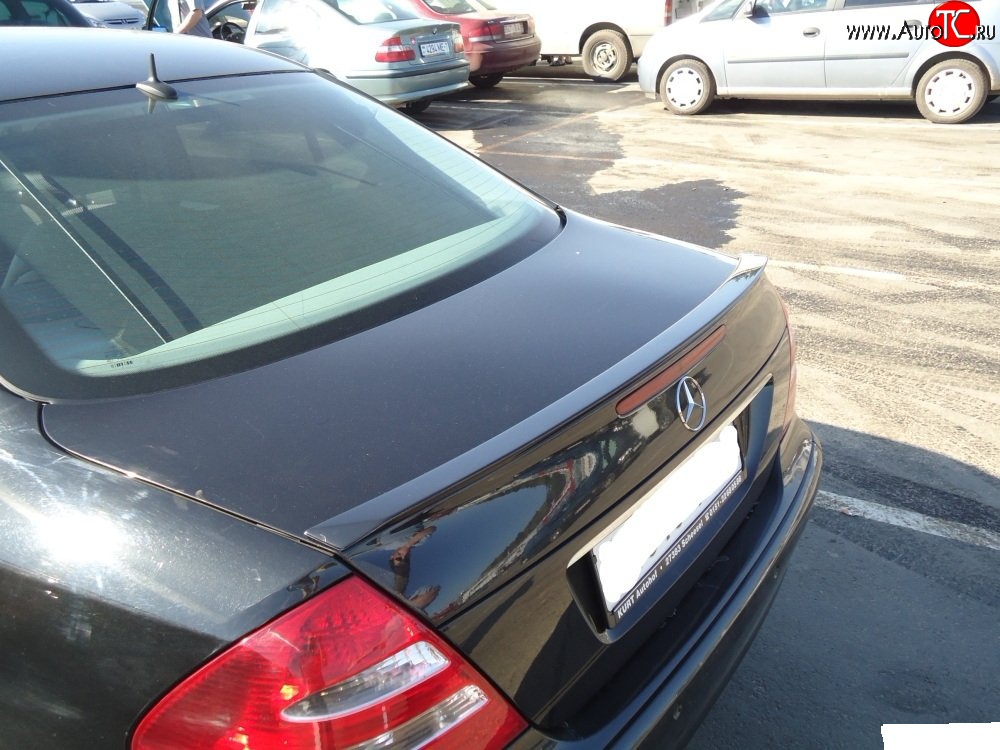 7 999 р. Лип спойлер Elegance Mercedes-Benz E-Class W211 дорестайлинг седан (2002-2006)  с доставкой в г. Керчь