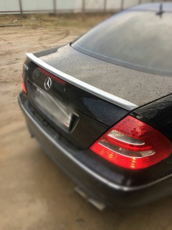 3 399 р. Лип спойлер АВТОКРАТ  Mercedes-Benz E-Class  W211 (2002-2009) дорестайлинг седан, рестайлинг седан (Неокрашенный)  с доставкой в г. Керчь. Увеличить фотографию 2