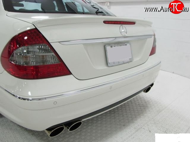 5 499 р. Лип спойлер Sport Mercedes-Benz E-Class W211 дорестайлинг седан (2002-2006)  с доставкой в г. Керчь