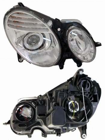 Правая передняя фара SAT Mercedes-Benz E-Class  W211 (2006-2009) рестайлинг седан