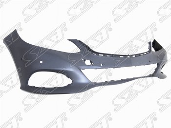 Передний бампер SAT (под сонары, ELEGANCE) Mercedes-Benz E-Class  W212 (2013-2017) рестайлинг седан