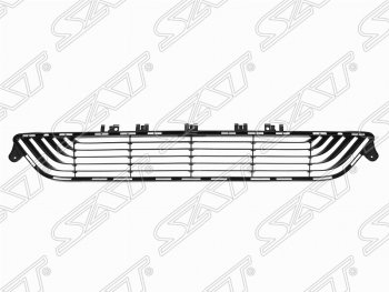 Решетка в передний бампер SAT (AMG) Mercedes-Benz E-Class  W212 (2013-2017) рестайлинг седан
