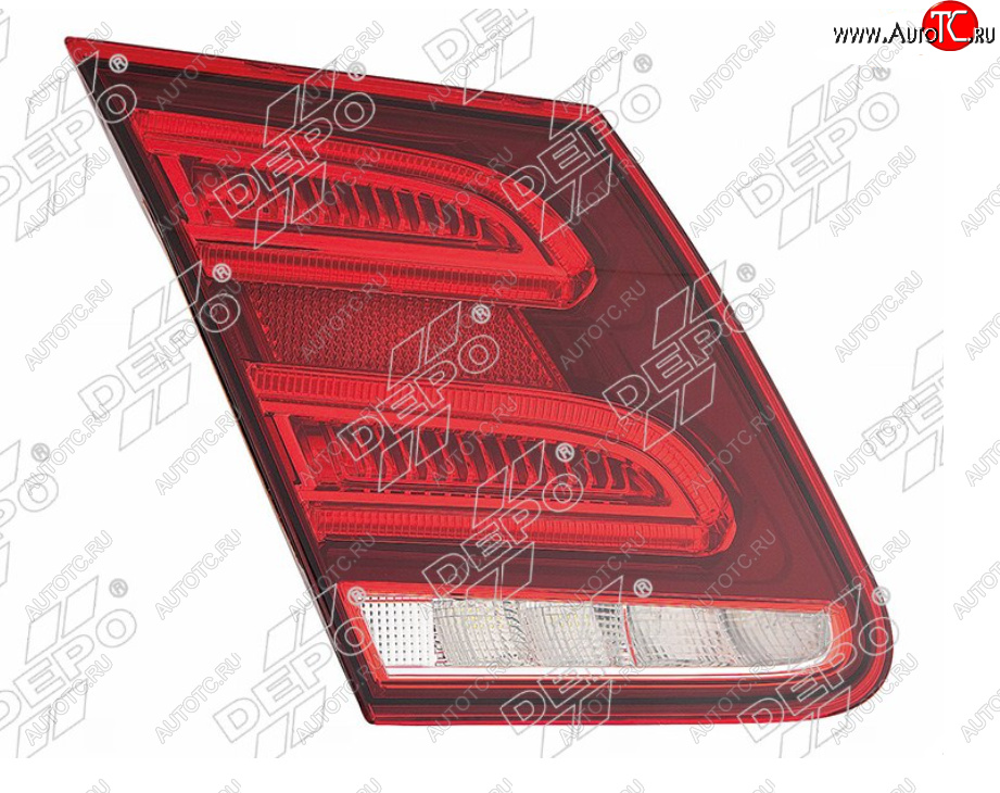13 599 р. Левый фонарь в крышку багажника (LED) DEPO  Mercedes-Benz E-Class  W212 (2013-2017) рестайлинг седан  с доставкой в г. Керчь