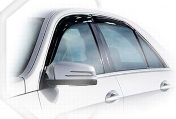 Дефлектора окон CA-Plastiс Mercedes-Benz E-Class W212 дорестайлинг седан (2009-2012)