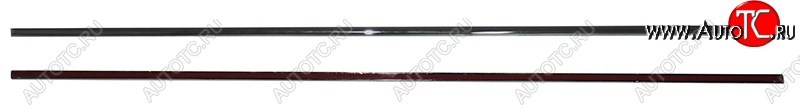 3 499 р. Правый молдинг задней двери SAT (хром)  Mercedes-Benz E-Class  W212 (2009-2012) дорестайлинг седан (Неокрашенные)  с доставкой в г. Керчь