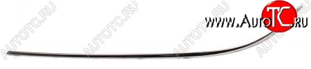 1 039 р. Левый молдинг на передний бампер SAT (хром)  Mercedes-Benz E-Class  W212 (2009-2012) дорестайлинг седан (Неокрашенный)  с доставкой в г. Керчь
