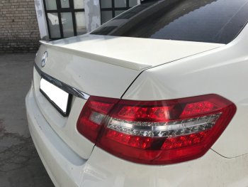 Лип спойлер АВТОКРАТ Лезвие Mercedes-Benz E-Class  W212 (2009-2017) дорестайлинг седан, рестайлинг седан