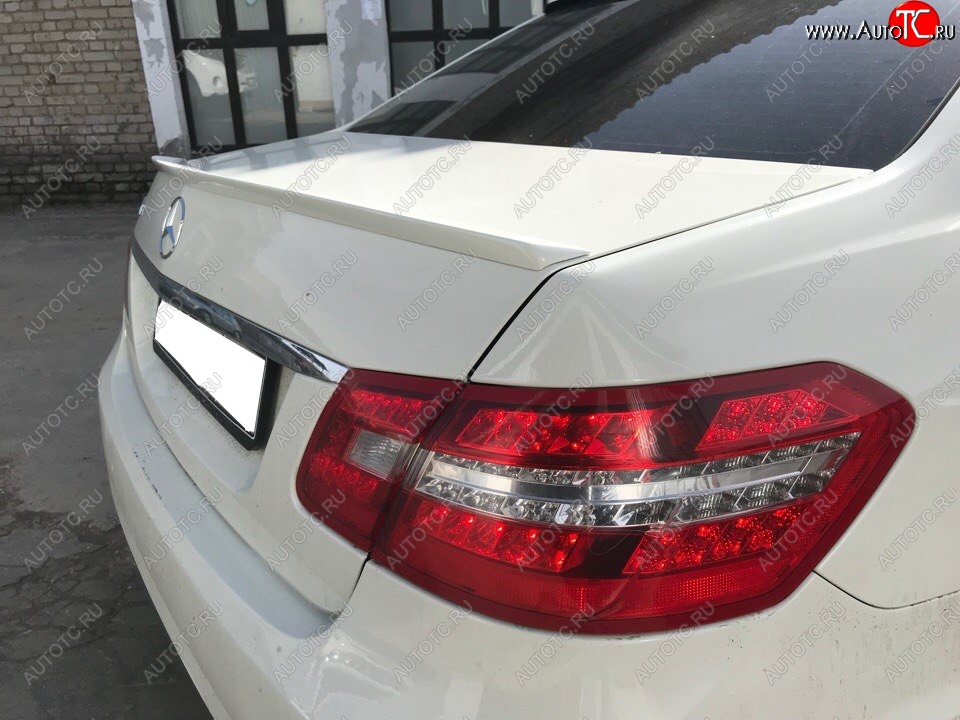 3 399 р. Лип спойлер АВТОКРАТ Лезвие  Mercedes-Benz E-Class  W212 (2009-2017) дорестайлинг седан, рестайлинг седан (Неокрашенный)  с доставкой в г. Керчь