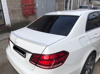 3 399 р. Лип спойлер АВТОКРАТ Лезвие  Mercedes-Benz E-Class  W212 (2009-2017) дорестайлинг седан, рестайлинг седан (Неокрашенный)  с доставкой в г. Керчь. Увеличить фотографию 2