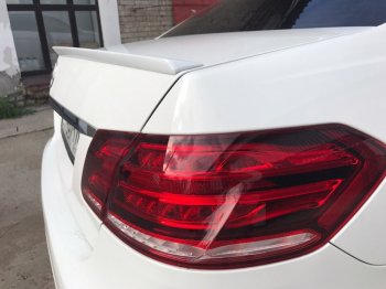 3 399 р. Лип спойлер АВТОКРАТ Лезвие  Mercedes-Benz E-Class  W212 (2009-2017) дорестайлинг седан, рестайлинг седан (Неокрашенный)  с доставкой в г. Керчь. Увеличить фотографию 3
