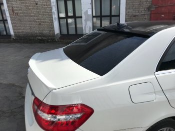 3 399 р. Лип спойлер АВТОКРАТ AMG  Mercedes-Benz E-Class  W212 (2009-2017) дорестайлинг седан, рестайлинг седан (Неокрашенный)  с доставкой в г. Керчь. Увеличить фотографию 2