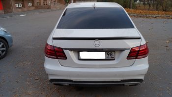 3 399 р. Лип спойлер АВТОКРАТ AMG  Mercedes-Benz E-Class  W212 (2009-2017) дорестайлинг седан, рестайлинг седан (Неокрашенный)  с доставкой в г. Керчь. Увеличить фотографию 4