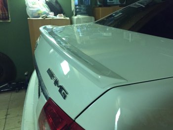 3 399 р. Лип спойлер АВТОКРАТ AMG  Mercedes-Benz E-Class  W212 (2009-2017) дорестайлинг седан, рестайлинг седан (Неокрашенный)  с доставкой в г. Керчь. Увеличить фотографию 6