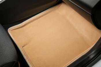 8 349 р. Коврики в салон SEINTEX 3D ВОРС (комплект)  Mercedes-Benz E-Class  W212 (2009-2017) дорестайлинг седан, рестайлинг седан (Цвет: бежевый)  с доставкой в г. Керчь. Увеличить фотографию 4