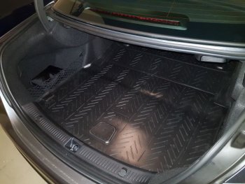 1 569 р. Коврик в багажник Aileron  Mercedes-Benz E-Class  W213 (2016-2020) седан дорестайлинг  с доставкой в г. Керчь. Увеличить фотографию 3