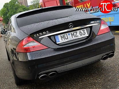 7 199 р. Козырёк на заднее стекло AMG Mercedes-Benz CLS class C219 (2004-2011) (Неокрашенный)  с доставкой в г. Керчь