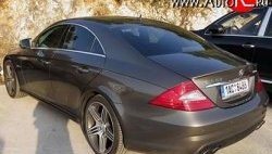 7 199 р. Лип спойлер AMG Mercedes-Benz CLS class W219 (2004-2010) (Неокрашенный)  с доставкой в г. Керчь. Увеличить фотографию 4