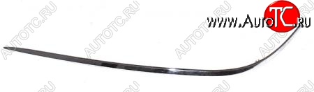 1 199 р. Левый молдинг на передний бампер SAT (хром) Mercedes-Benz S class W220 (1998-2005) (Неокрашенный)  с доставкой в г. Керчь