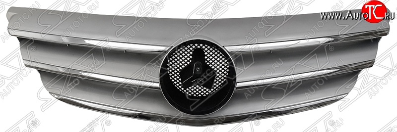 7 649 р. Решётка радиатора SAT Mercedes-Benz B-Class W245/T245 хэтчбэк (2005-2011) (Неокрашенная)  с доставкой в г. Керчь