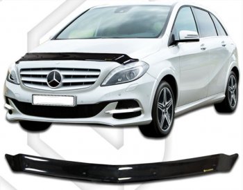 Дефлектор капота CA-Plastic Mercedes-Benz B-Class W246/T246 хэтчбэк (2011-2018)