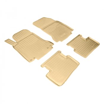 Коврики салона Norplast Unidec Mercedes-Benz B-Class  W246/T246 (2011-2018) хэтчбэк (Цвет: бежевый)