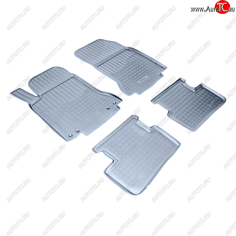 3 369 р. Коврики салона Norplast Unidec  Mercedes-Benz B-Class  W246/T246 (2011-2018) хэтчбэк (Цвет: серый)  с доставкой в г. Керчь