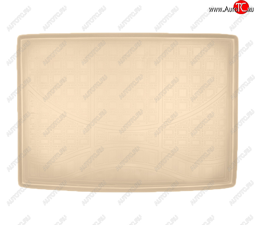 2 399 р. Коврик багажника Norplast Unidec  Mercedes-Benz B-Class  W246/T246 (2011-2018) хэтчбэк (Цвет: бежевый)  с доставкой в г. Керчь