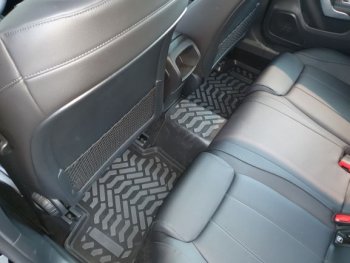1 639 р. Коврики салона Aileron (3D с подпятником) Mercedes-Benz B-Class W247 хэтчбэк (2018-2025)  с доставкой в г. Керчь. Увеличить фотографию 2