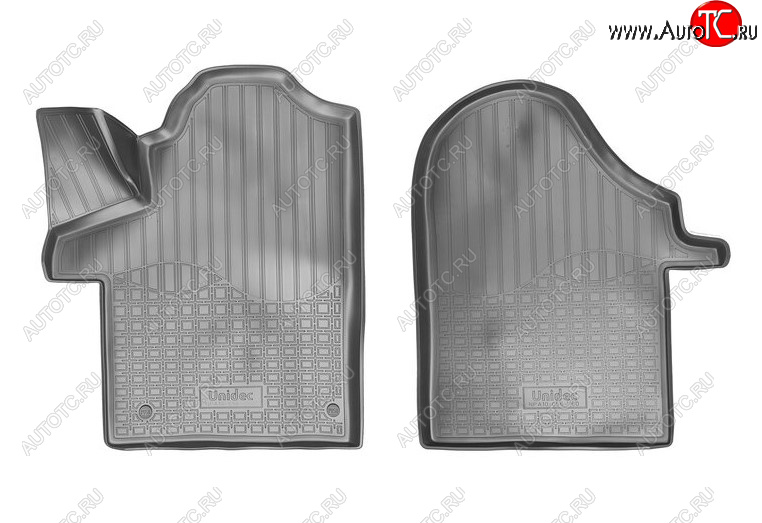 2 359 р. Комплект ковриков в салон Norplast Unidec Mercedes-Benz Vito W447 рестайлинг (2018-2025) (Цвет: черный)  с доставкой в г. Керчь